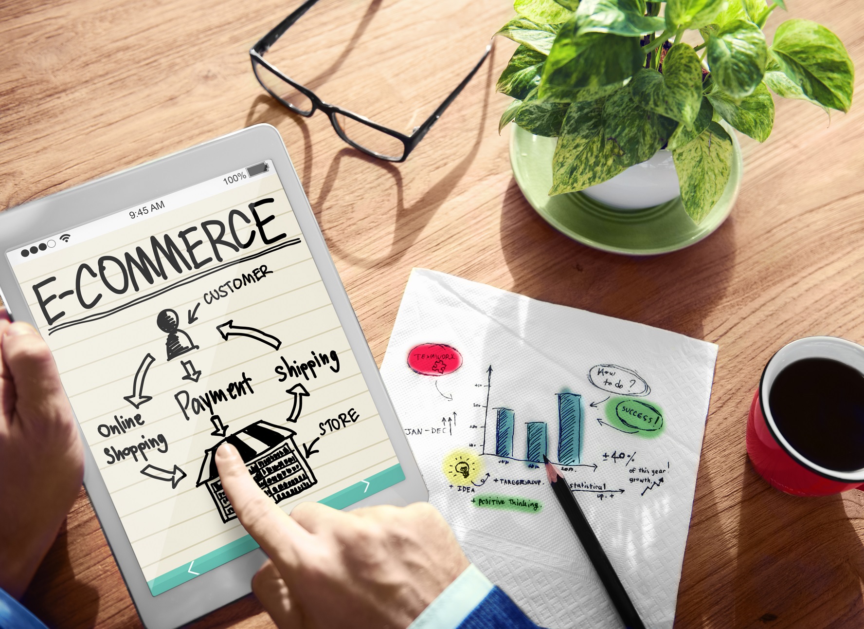 Digital Online Marketing E-commerce